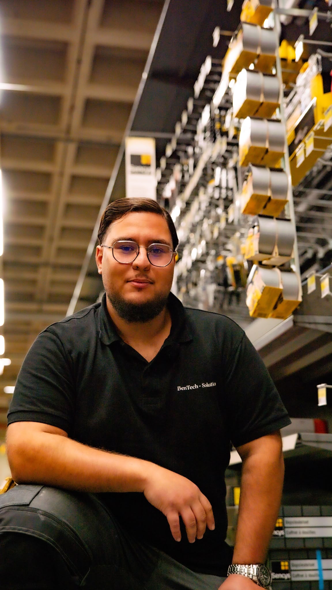 Yassir, hoofdtechnicus BenTech Solutions